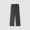 Pantalón recto a cuadros
