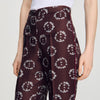 Pantalón fluido estampado floral