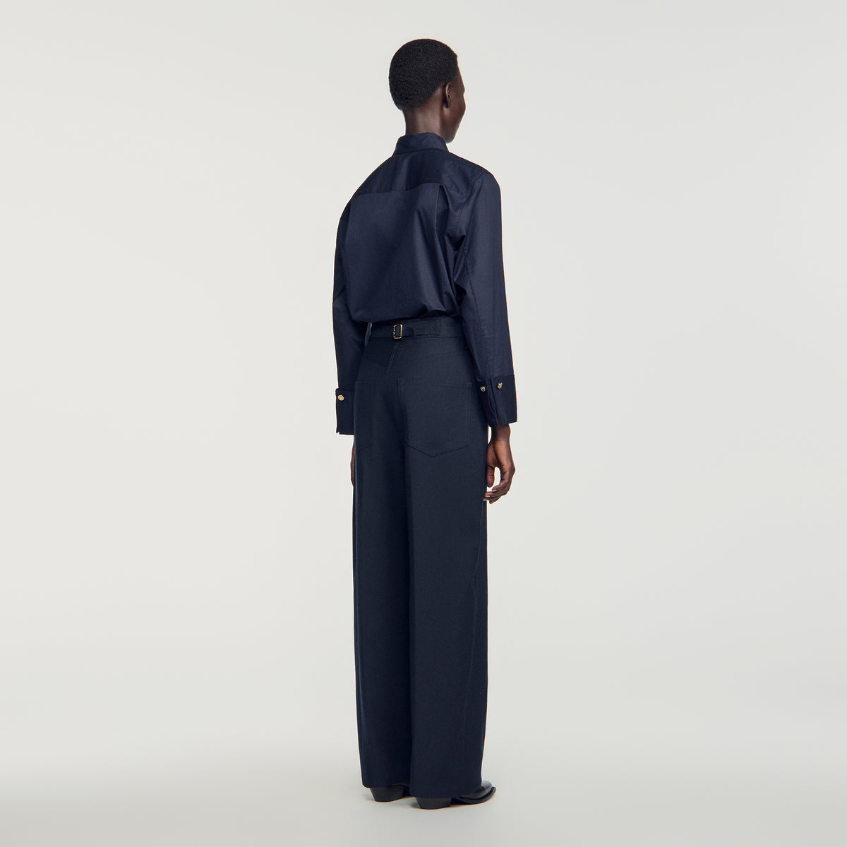 Pantalón de traje de lana