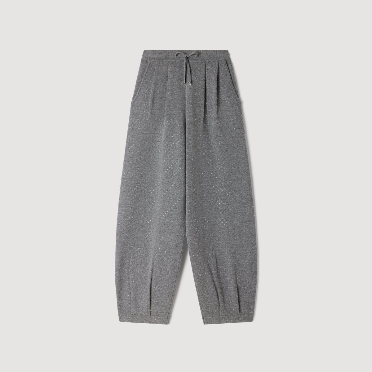Pantalón jogger con strass