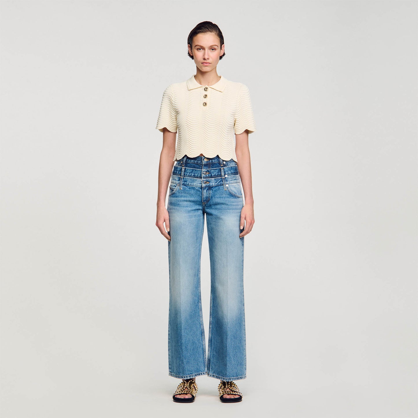 Jersey cropped Sandro