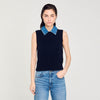 Jersey con cuello desmontable