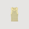 Camiseta de tirantes de rayas