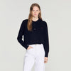 Polo de lana con logo