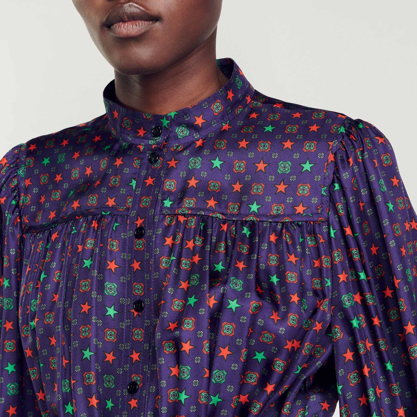 Vestido Rosaria Morado