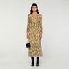 Vestido con estampado Paisley