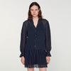 Vestido corto con lunares