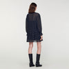 Vestido corto con lunares