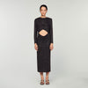 Vestido con rombo