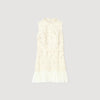Vestido corto de guipur