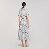 Vestido estampado Louise Bourgeois