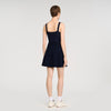 Vestido corto de punto