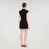Vestido corto de punto