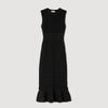 Vestido largo punto con tachuelas