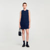 Vestido corto de tweed