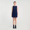 Vestido corto de tweed