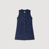 Vestido corto de tweed