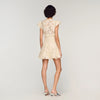Vestido corto de guipur