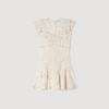 Vestido corto de guipur
