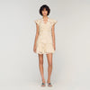 Vestido corto de guipur