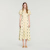 Vestido largo estampado Paisley