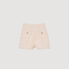 Shorts de pata de gallo