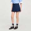 Short de traje con pliegues