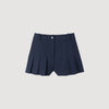 Short de traje con pliegues
