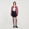 Short de traje con volante