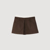Falda pantalón con pliegue