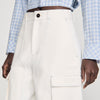 Bermudas anchas de algodón
