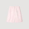 Bermudas de jacquard de flores