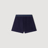 Short de talle alto de ganchillo