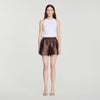 Short calado con strass