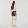 Short calado con strass