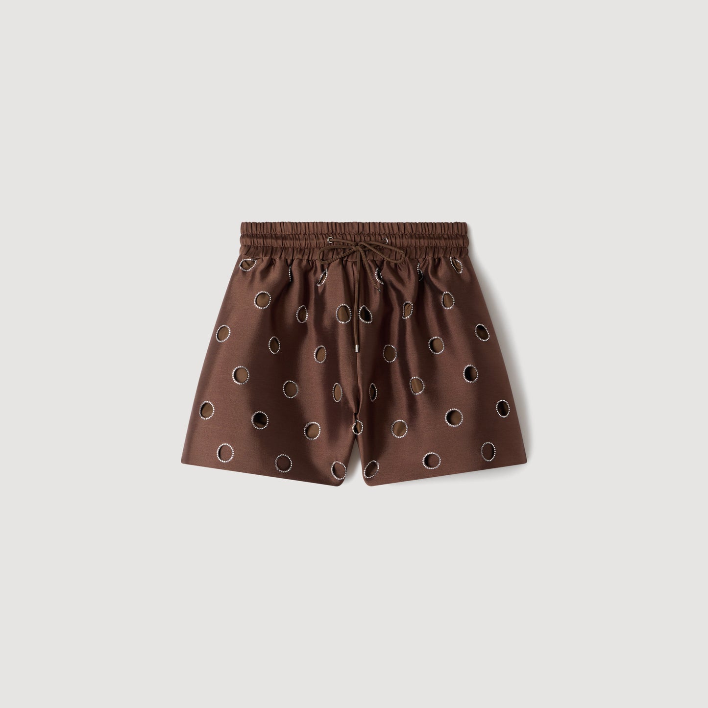 Short calado con strass