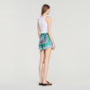 Short corto con estampado floral