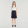 Short largo talle alto con pinzas