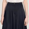 Short largo talle alto con pinzas
