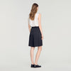 Short largo talle alto con pinzas