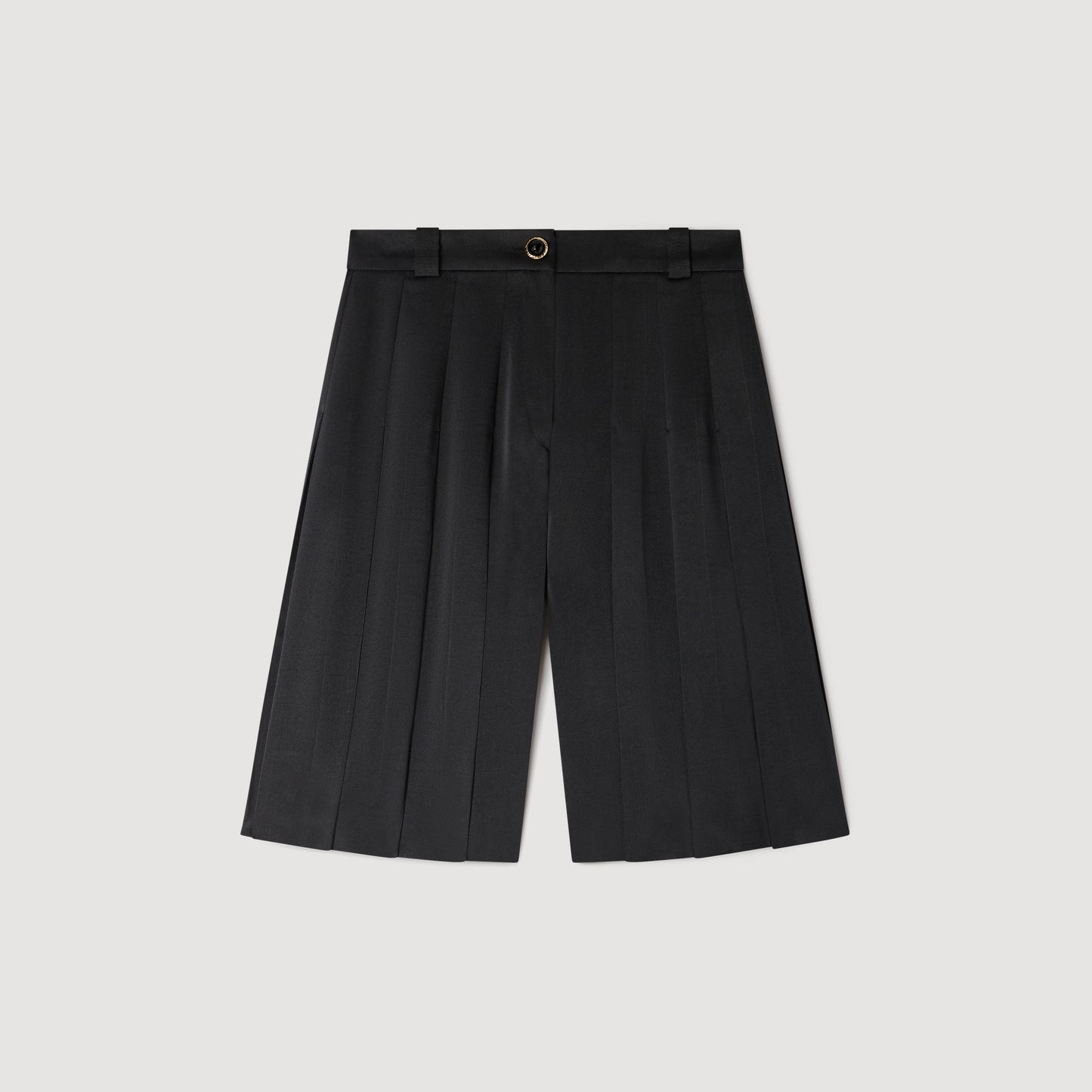 Short largo talle alto con pinzas