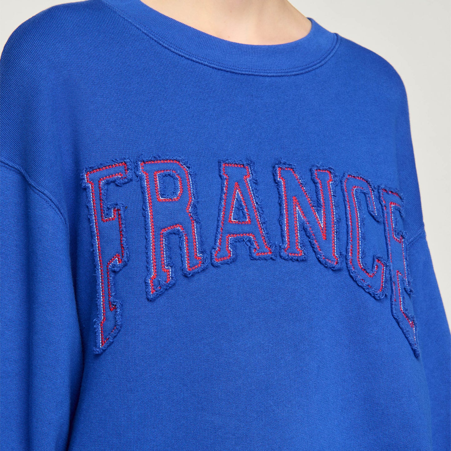 Sudadera con bordado "France"