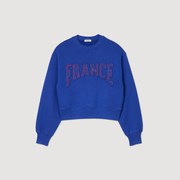 Sudadera con bordado "France"