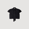 Top corto jacquard Paisley