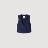 Top estilo chaleco sastre