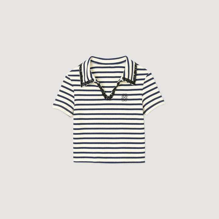 Polo a rayas