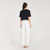 Camiseta corta con strass