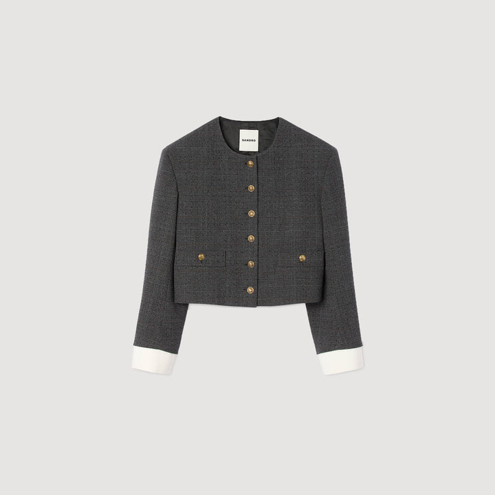 Chaqueta sastre con strass