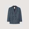 Chaqueta sastre de rayas
