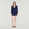 Chaqueta sastre rayas lentejuelas